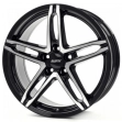 Alutec Poison W7 R17 PCD5x114.3 ET38 DIA70.1 diamond black front polished